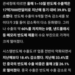 반도체 수출 <b>감소</b> 심하긴 하네