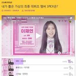 프듀때처럼 <b>표본</b> 큰 <b>조사</b> 수치없냐?