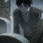 [진격의거인] 비 맞는 에렌 개잘생김