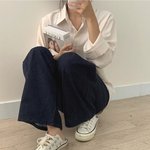 얘들아 이 패션 꾸안꾸같음?