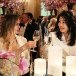 김건희·졸리, <b>만찬</b>서 환담