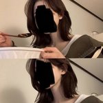 이정도 <b>길</b>이면 <b>머리</b> 충분히 묶이겠지..?
