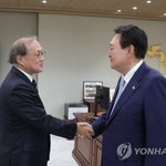 기사다 한국 방문, <b>윤석렬</b>이