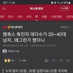 엠폭스 총 52명중 남자50명 ㅋㅋ