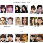 [드루와] K-현실<b>고증</b> 닮은꼴 연예인 모음