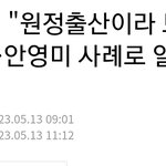 [방탈죄송] "<b>원정</b>출산이라 보기 어렵다"안영미 사례로 알아본...
