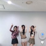 허윤진 윈터 닝닝 챌린지 떳당