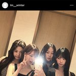 떴다 에스파 개인인스타그램