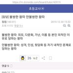 초등학교 교과교사(담임) 수준 이런 인간들이 교사를 한다니?