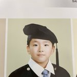 보넥도 <b>운학</b> 초딩 졸업사진