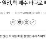 지금 후쿠시마 오염수로 난리잖아