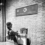 해리포터 스튜디오에서 사진 찍은 <b>방탄소년단</b> 지민