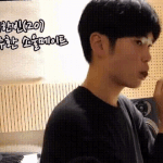 제베원 성한빈 <b>코</b>는 안 했네