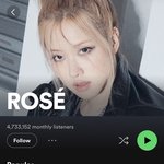 블랙핑크 <b>로제</b> 진짜 게을러서 두 곡밖에 없어 7년째인데