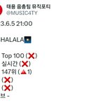 [NCT칠프] 태용이 실차도 차트<b>아웃</b>이네........ㅜㅜ