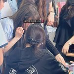 <b>한림</b>예고에 등교한 아이브 이서