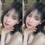 최근 카리나 단발 모음