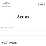 [NCT드림] <b>유니버셜</b>에 드림치면 아티스트에 뜬대