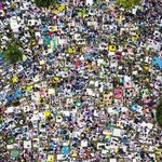 지난 토요일 방탄 보러 온 40만명이래