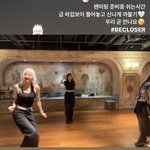 이성경 <b>ygx</b> 연습실에서