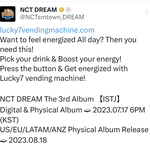 [NCT드림] <b>미</b>쿡등은 발매일 왜 달라?