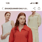 LF몰에서 라움 <b>기획전</b> 할인하네여