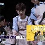 [ZB1] 형들 열심히 요리하는<b>와중</b>에 막내 소세지먹기이슈