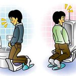 남자들도 서서 쌌으면 좋겠습니다..