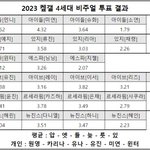 4세대 걸그룹 비주얼 <b>남초</b>갤 투표 결과