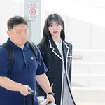 오늘 카리나 <b>톰</b>브라운 풀착장 입은거 의외다