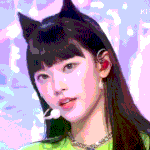 오늘 뉴진스 <b>해린</b> 음방엔딩 짤 봐