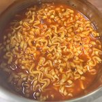 얘들아 <b>불닭</b>탕면 너무 맛있다 진짜