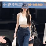 [드루와] 장원영 오늘 공항패션 개<b>핫</b><b>걸</b>