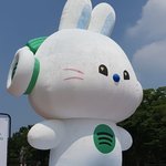 올림픽공원 뉴진스 토끼 커<b>엽당</b>