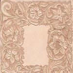 [가죽공예] 가죽 공예-플라워 디자인 <b>카빙</b>