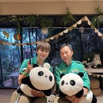 엔시티 공계에 올라온 정우 &amp; <b>강바</b>오 &amp; 푸바오 쓰리샷