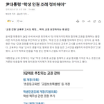 대통령은 <b>이날</b> “교권 강화를 위해 일선 현장의 가이드라인인 교육부...