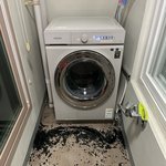 [꼭조언부탁] 삼성세탁기 터짐..