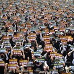 [속보] 전국 교사 3만명, 33도 <b>땡볕</b> 속 서울 집결…"악성민원...