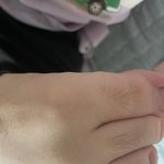 내 발가락<b>털들</b>좀봐..