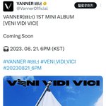 [모두드루와] 8월 21일, VANNER(<b>배너</b>) 1st 미니앨범...