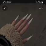 <b>네일</b> 할까 하는데 스틸레토로 ㅈㄴ길게하면