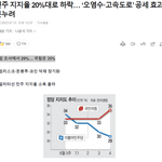 민주 지지율 20%대로 하락… ‘오염수·고속도로’ 공세 효과 못누려