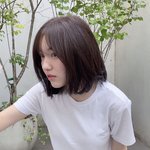 이런 <b>차분</b>한 단발 어울리기 힘든가?