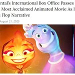 <b>엘리</b>멘탈 한국 관객들 덕분에 성공함!