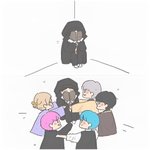 이 그림 귀엽지 않아?
