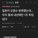 일본때문에 내년 <b>혈세</b> 1조원 투입한다.