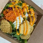 일주일동안 계속 샐러드만 먹었...