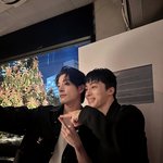 엔하이픈 <b>제이크</b>랑 구교환 배우 같이 사진 찍음
