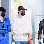 정우랑 조이 공항 패션보면